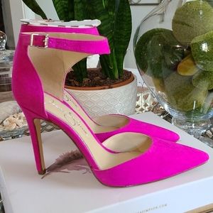 Hot Pink Pumps
